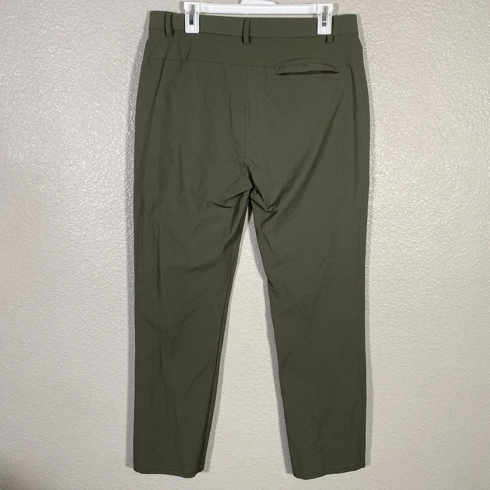 Brady Pants Mens 33x30‎ Green Golf Stretch Chino Performance Casual Straight